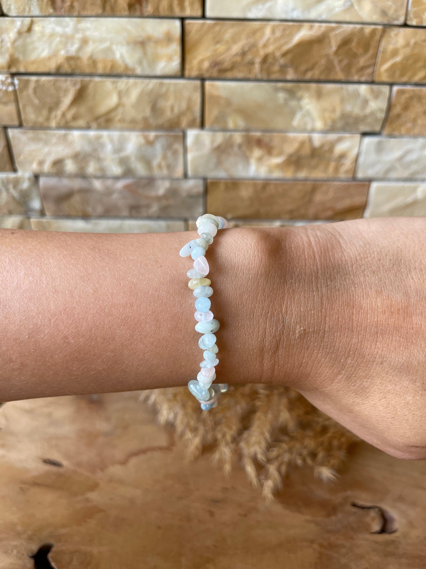 Splitterarmband Beryll