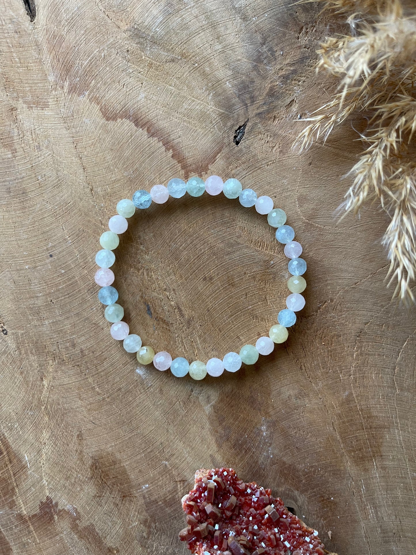 Beryll Armband facetiert