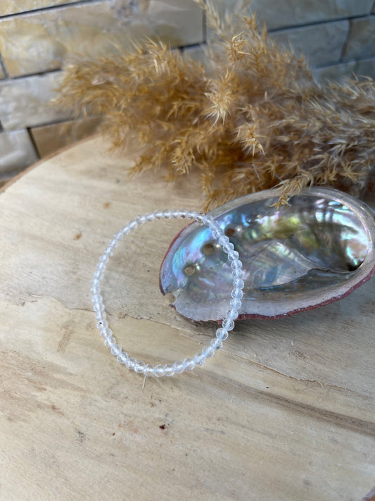 Bergkristall Armband facetiert