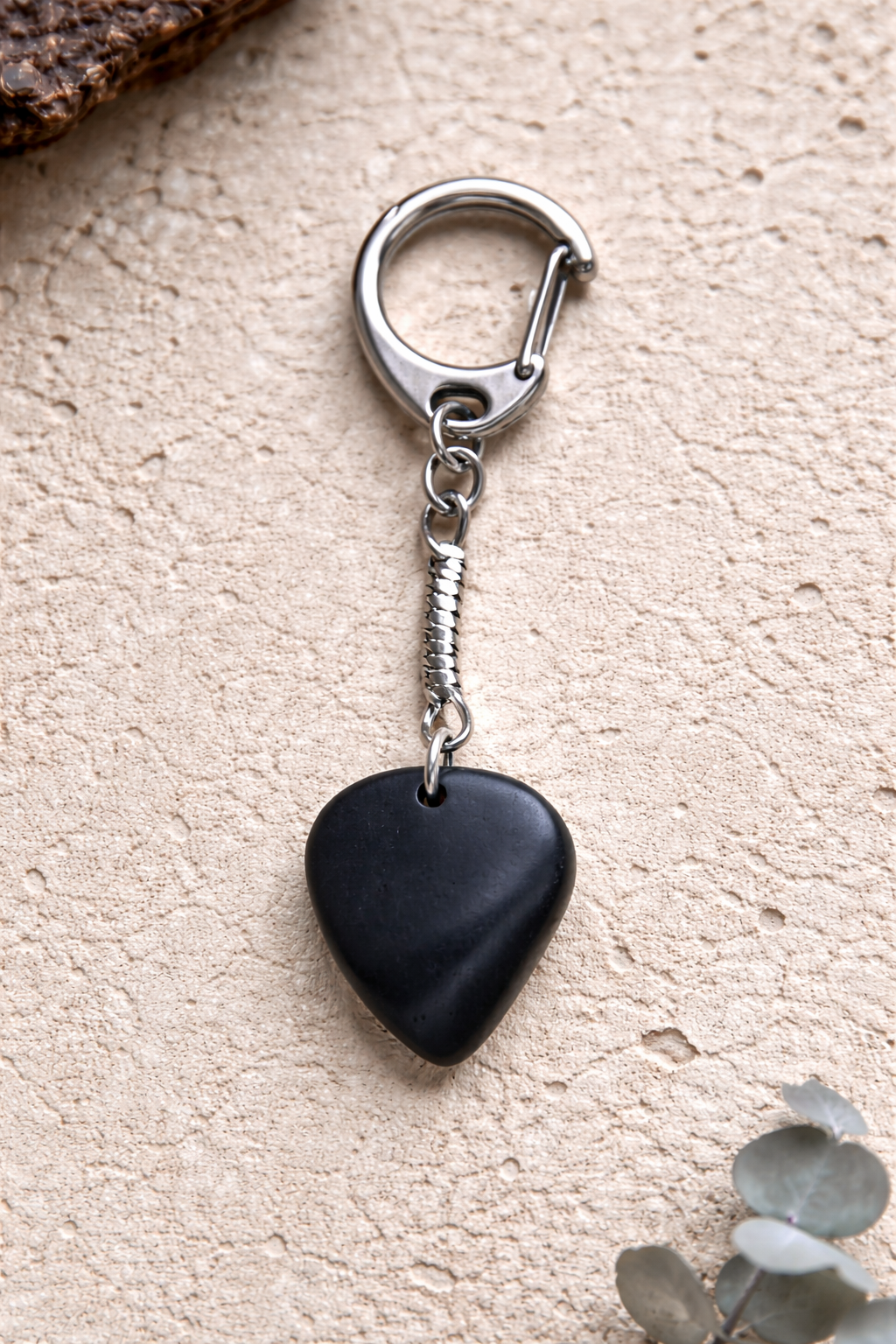 Schungit Schlüsselanhänger