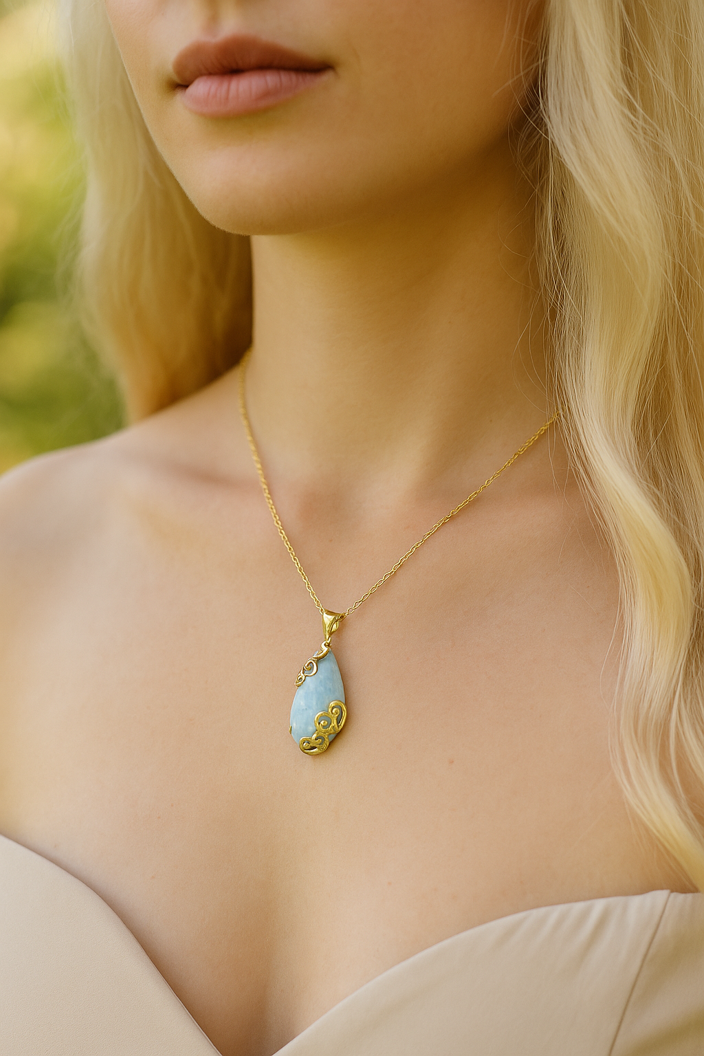 Larimar Anhänger