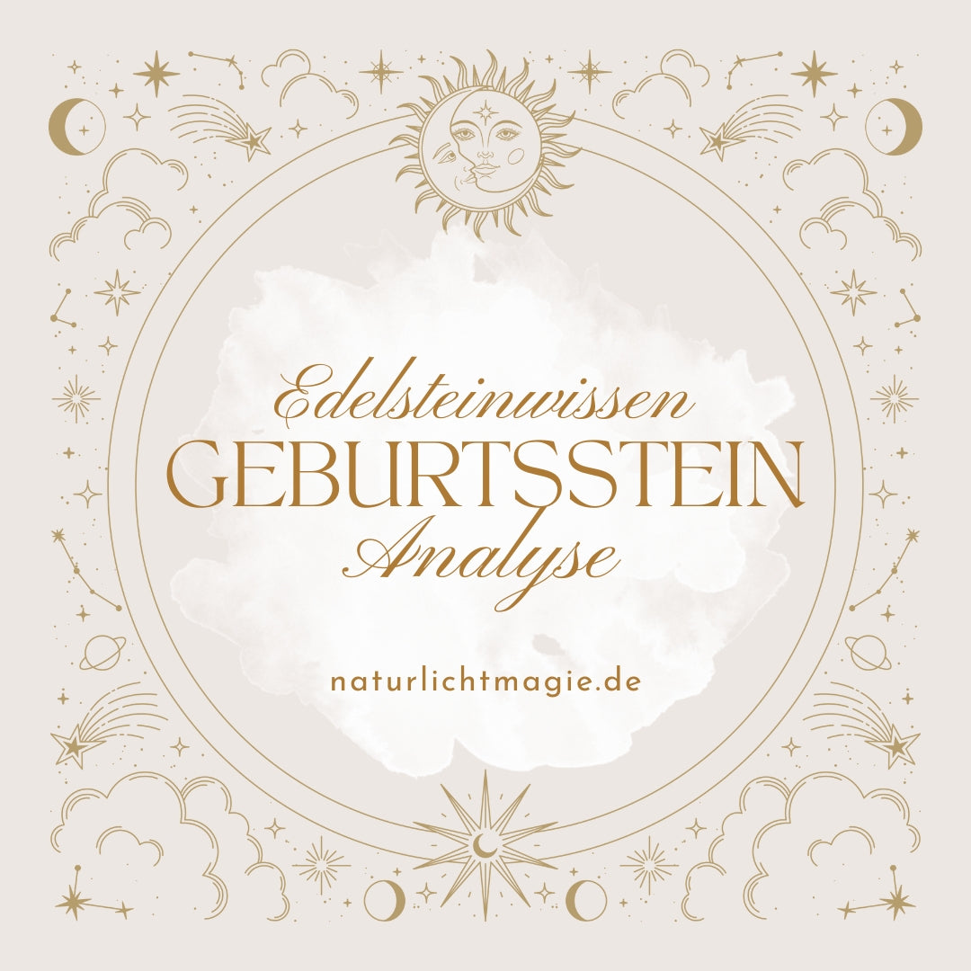 Geburtsstein Analyse