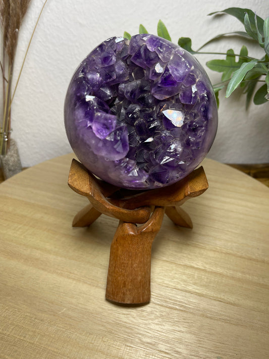 Amethyst Unikat Druzy Sphere/ Kugel groß