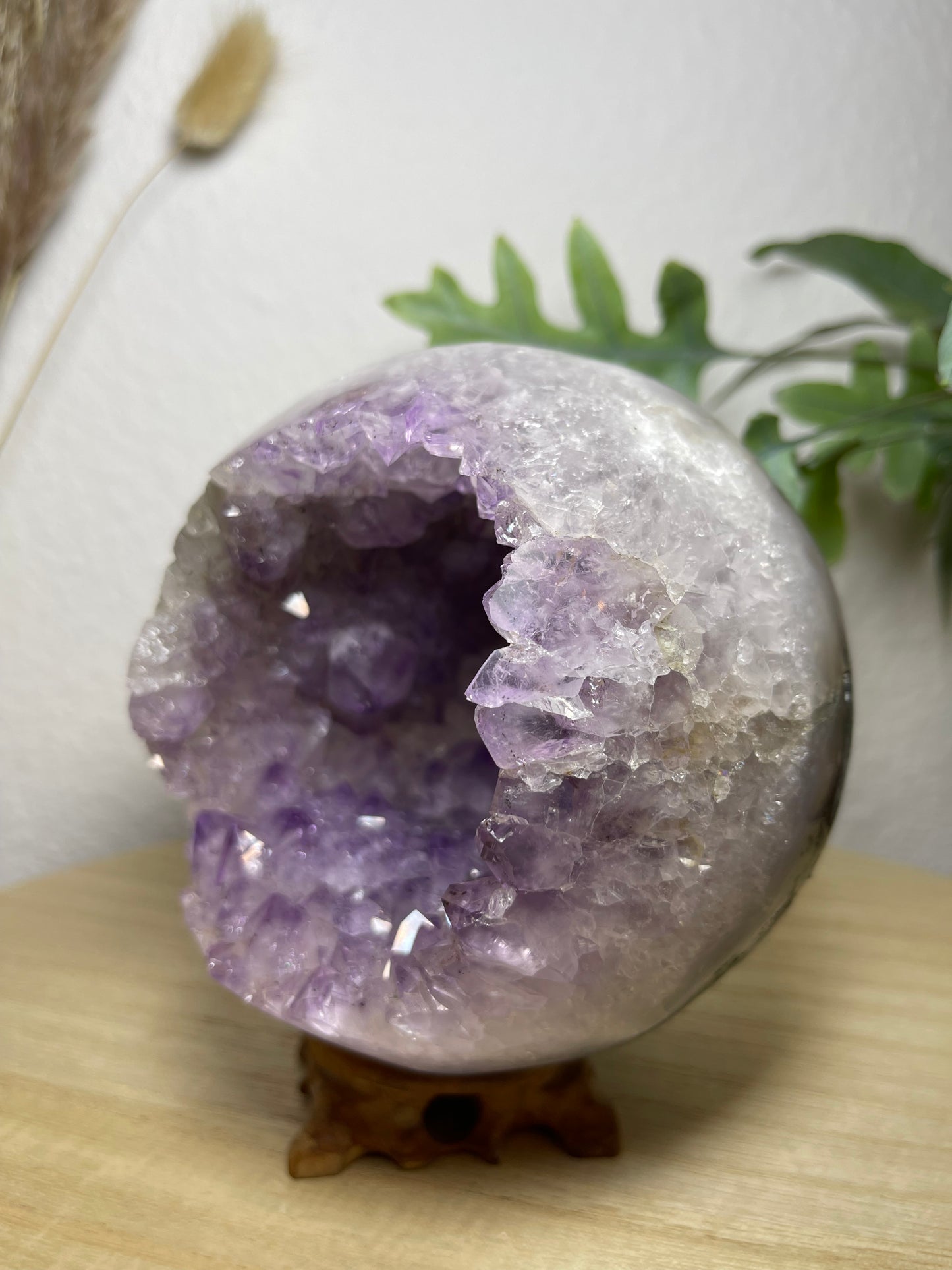 Amethyst Unikat Druzy Sphere/ Kugel groß
