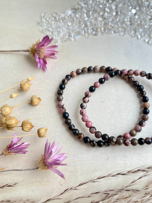 Rhodonit Armband