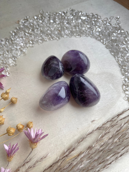 Amethyst Trommelstein