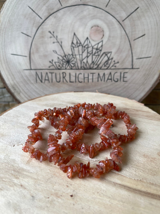 Edelstein Splitterarmband Sonnenstein