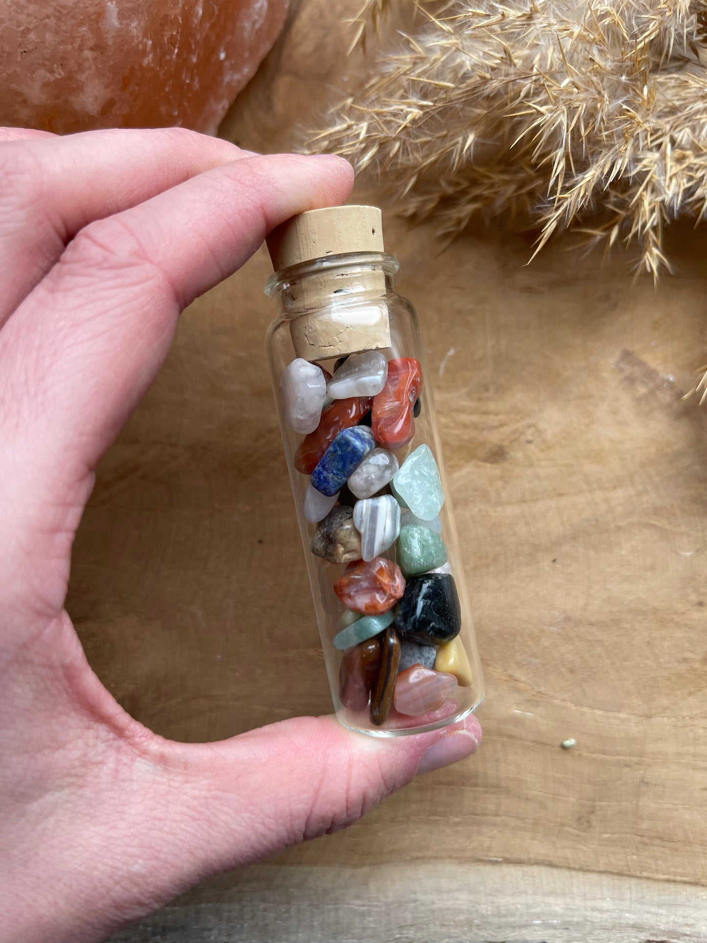 Kristallkonfetti Glücksglas