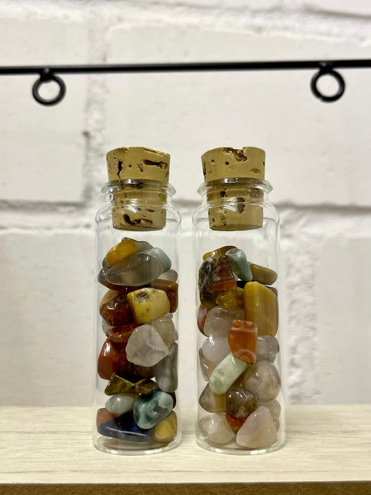 Kristallkonfetti Glücksglas