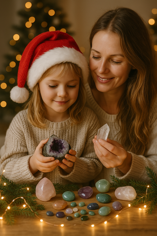 🎄 Kristalle für Kinder – liebevolle Geschenkideen für Advent & Weihnachten