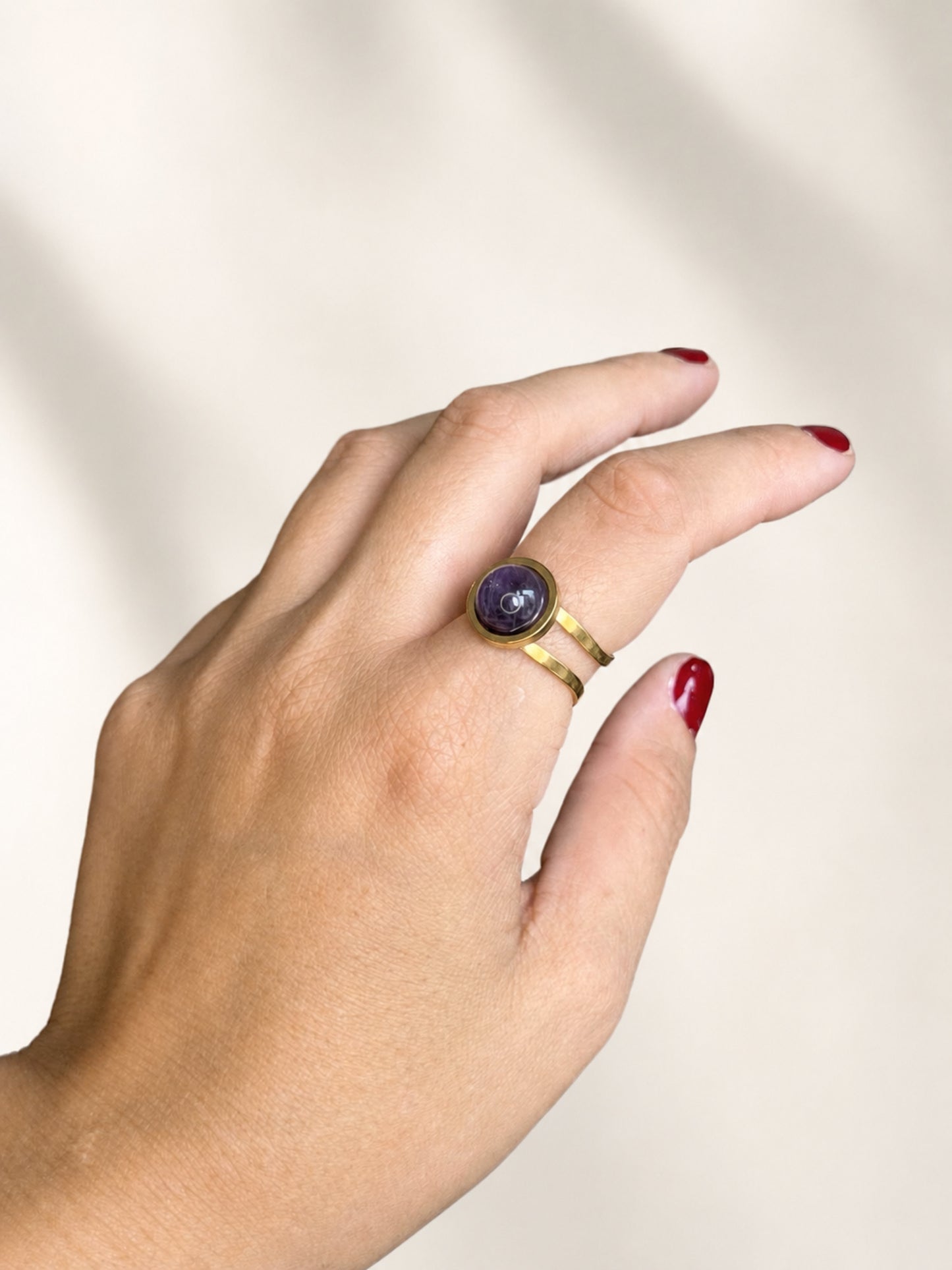Purple Muse – Amethyst Ring