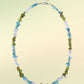 Collier Mix (Apatit, Peridot, Bergkristall) Motivation & Unabhängigkeit