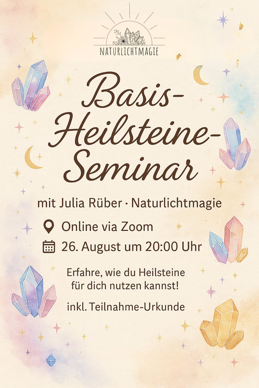 Heilsteine Basis-Kurs