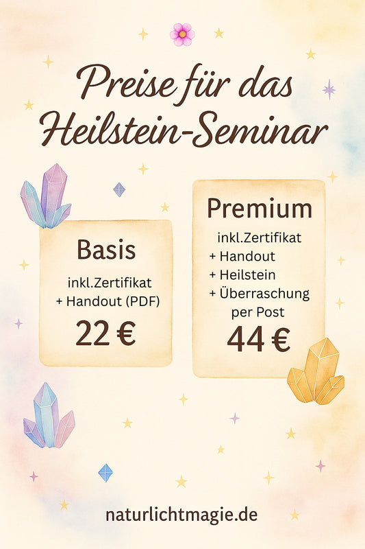 Heilsteine Basis-Kurs