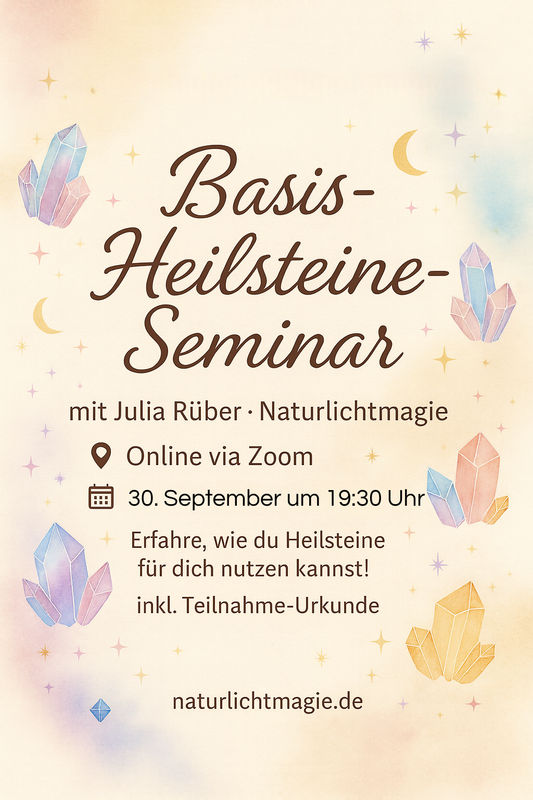 Heilsteine Basis-Kurs