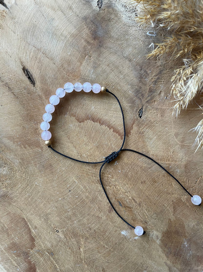 Verstellbare Edelsteinarmbänder Makramee