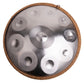 Handpan silber 10 Töne 432Hz