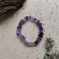 Amethyst Naturstein Edelstein Armband (Splitter)