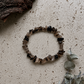 Rauchquarz Splitterarmband Naturstein