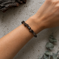 Rauchquarz Splitterarmband Naturstein