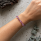 Turmalin rosa Naturstein Edelsteinarmband