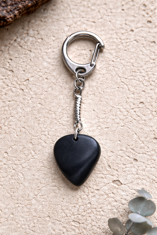 Schungit Schlüsselanhänger