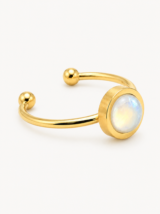 Moon Glow – Mondstein Ring