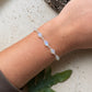 Filigranes Regenbogenmondstein Armband (925 Silber)
