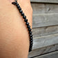 Schwarzer Turmalin Armband facetiert
