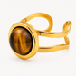 Golden Courage – Tigerauge Ring