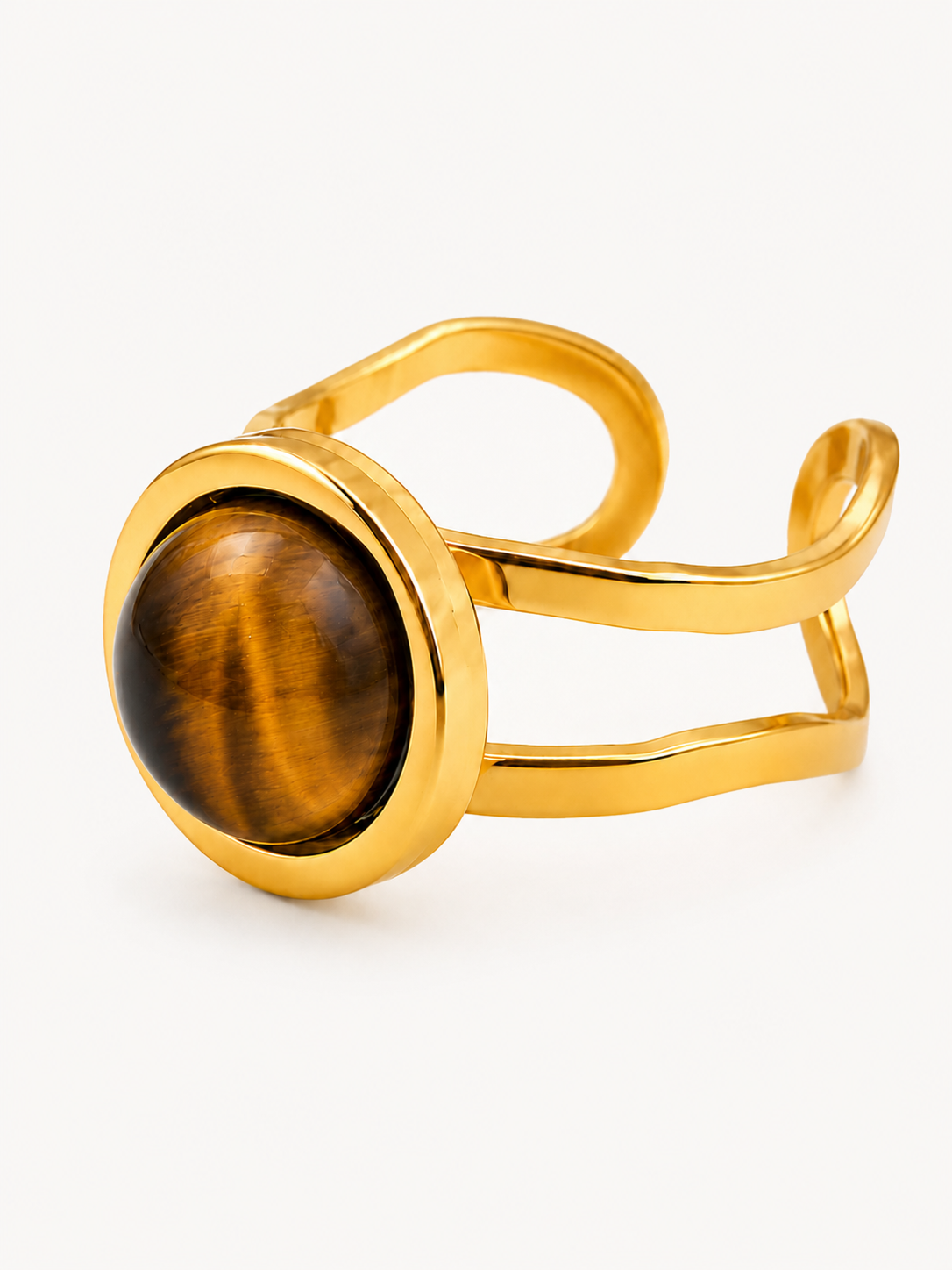 Golden Courage – Tigerauge Ring
