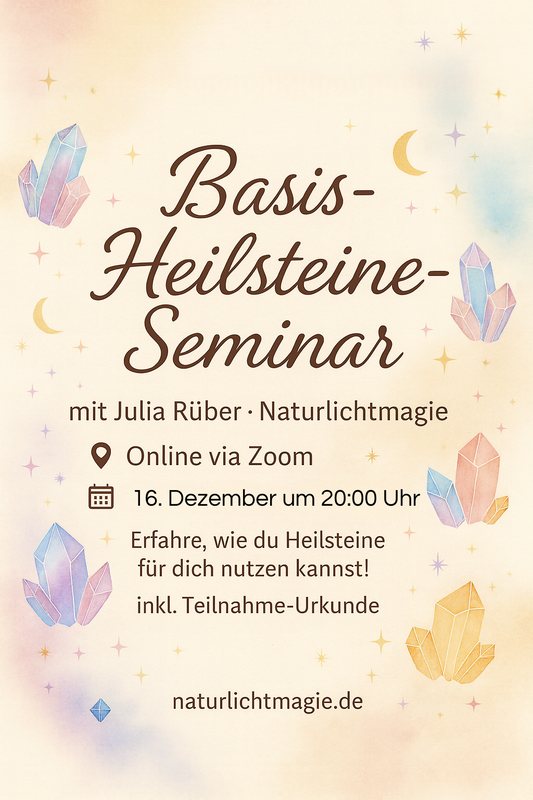 Heilsteine Basis-Kurs