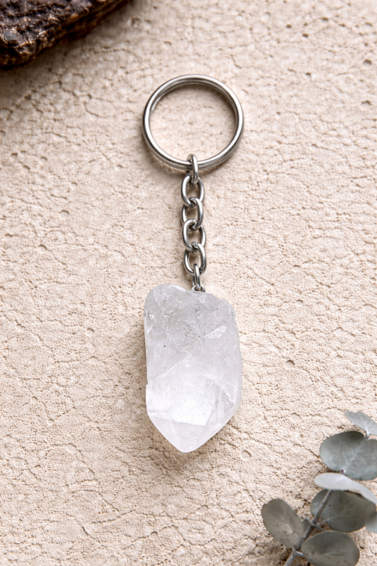 Bergkristall Schlüsselanhänger