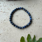 Dumortierit Armband 6 mm glatt – Naturlichtmagie