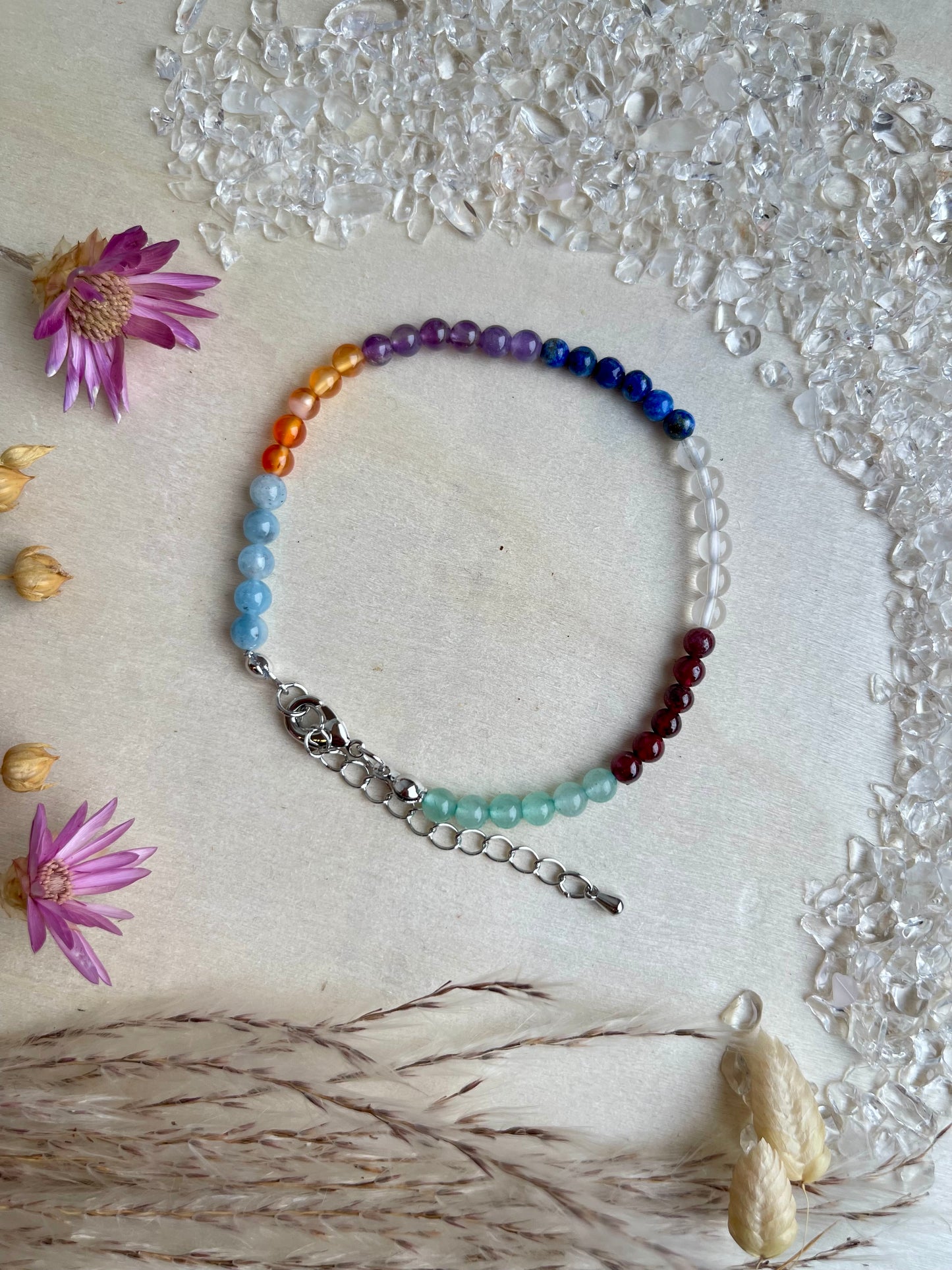 Chakra Armband / Fußkettchen