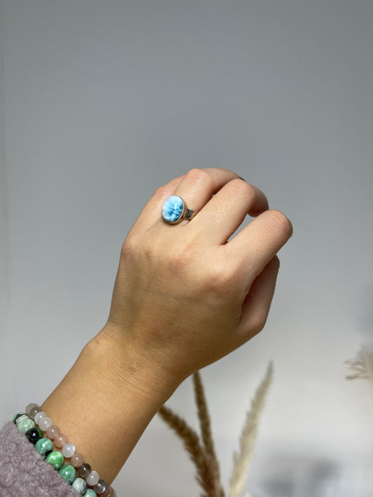 Larimar Ring