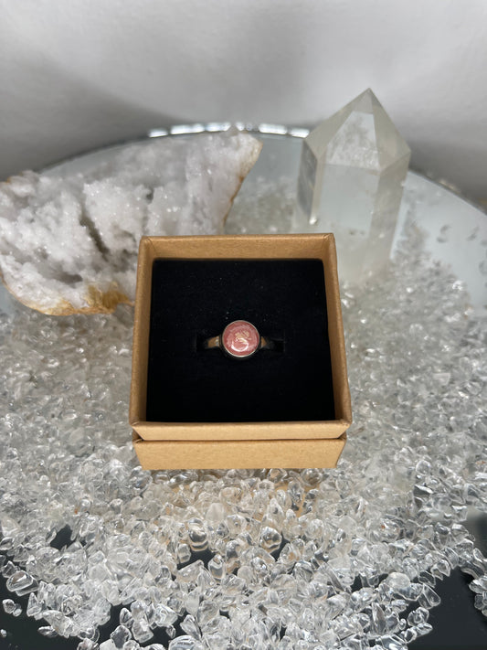 Rhodochrosit Ring