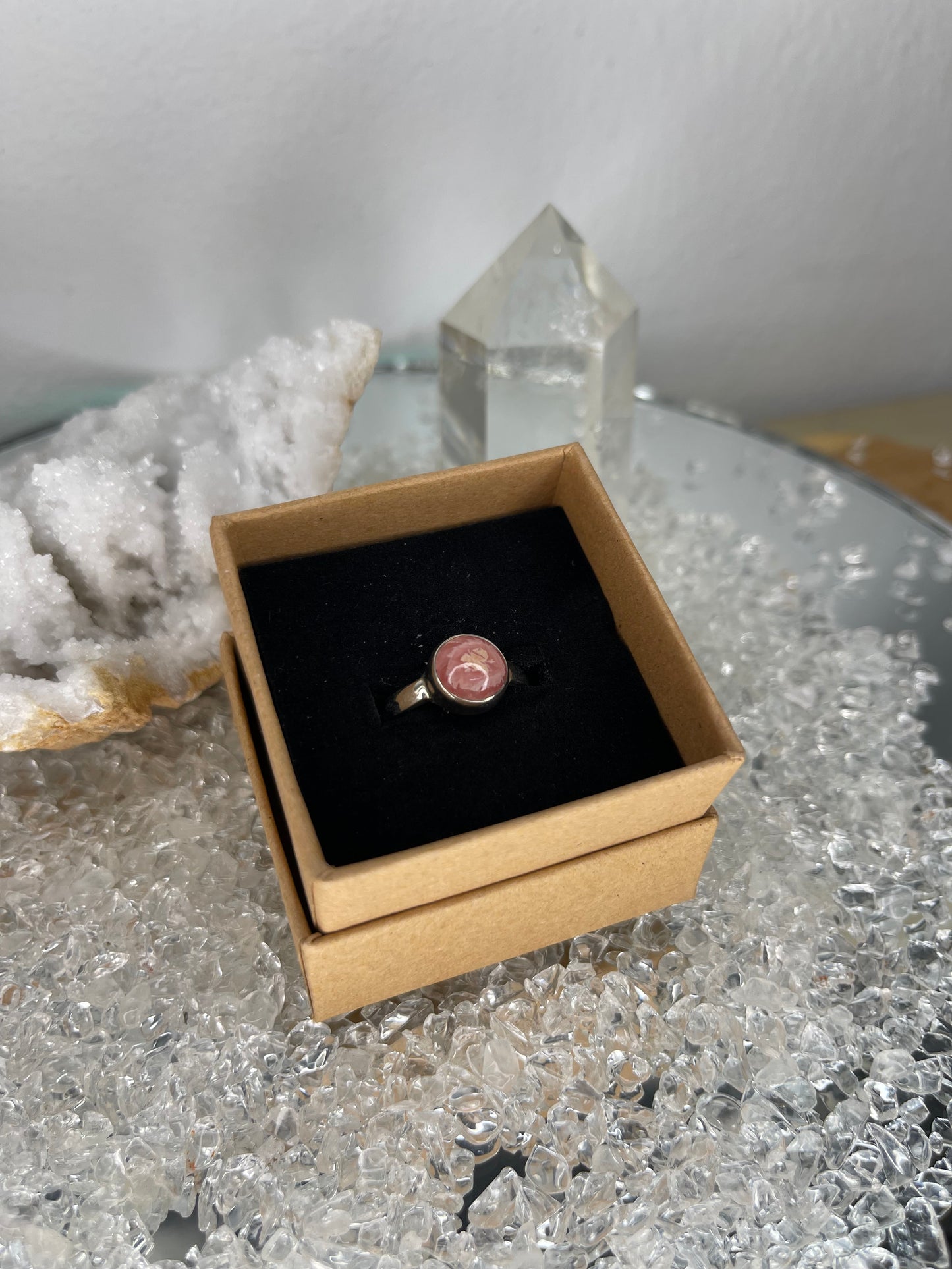 Rhodochrosit Ring