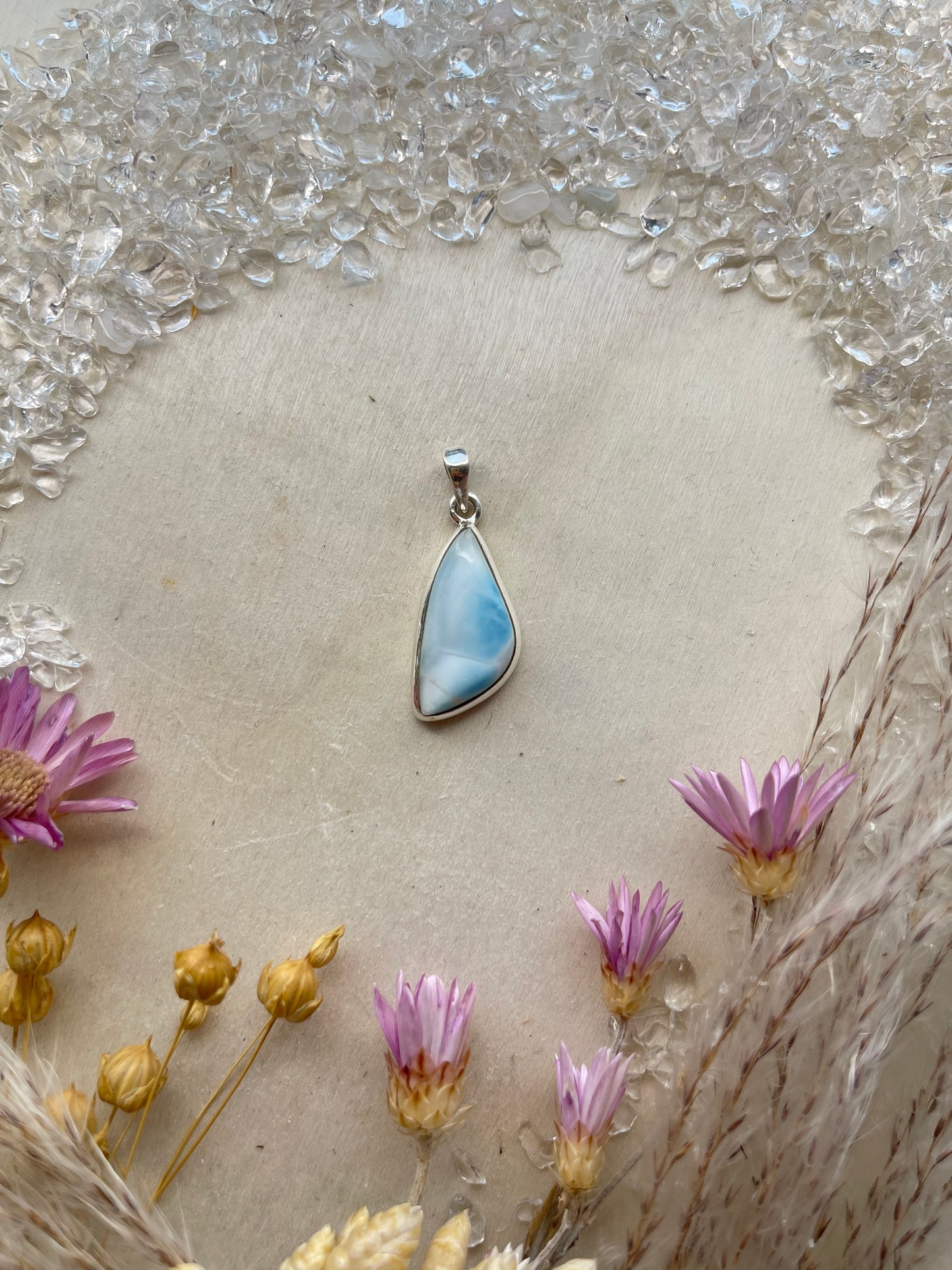 Larimar Anhänger (925 Silber)