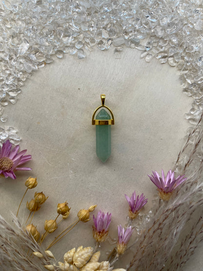 Doppelender Anhänger gold