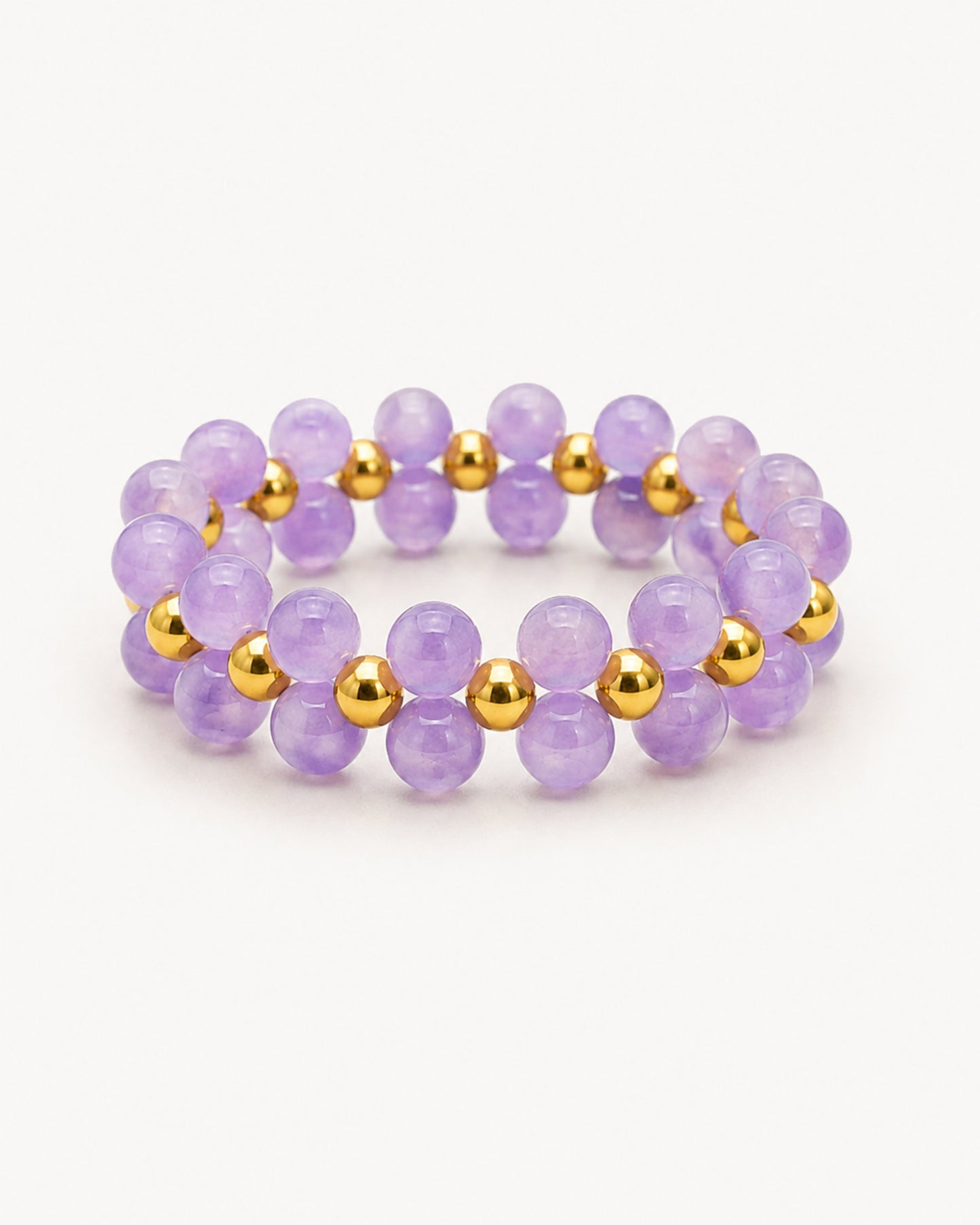 Intuition – Amethyst Perlenring