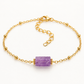 Intuition – Amethyst Armband