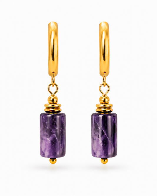Intuition – Amethyst Ohrhänger