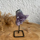 Amethyst auf Ständer