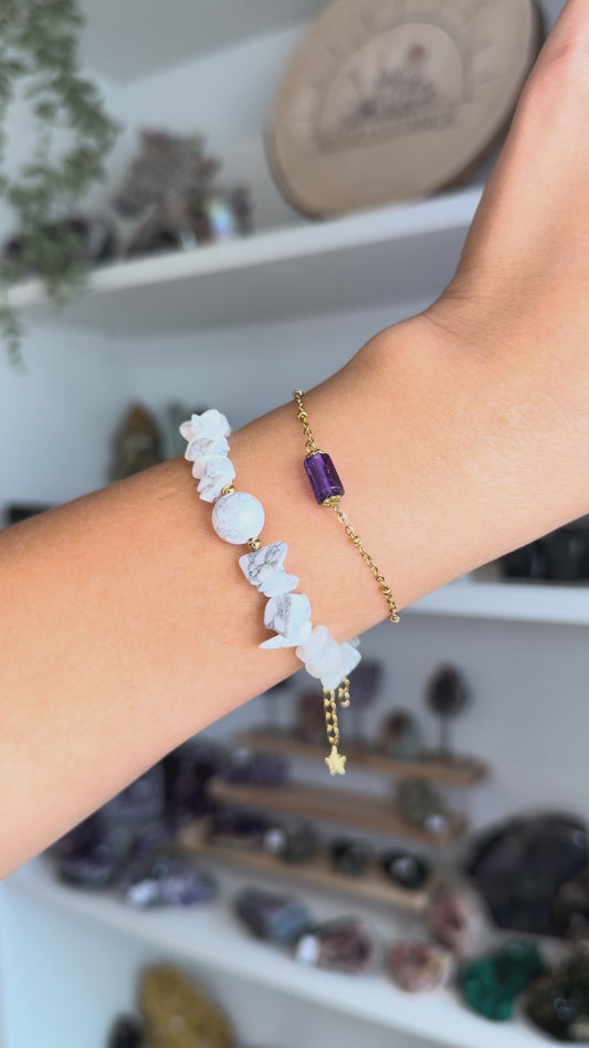 Intuition – Amethyst Armband