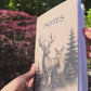 Reh-Familie Notizbuch – Natur Journal mit Waldtier-Motiv (liniert)