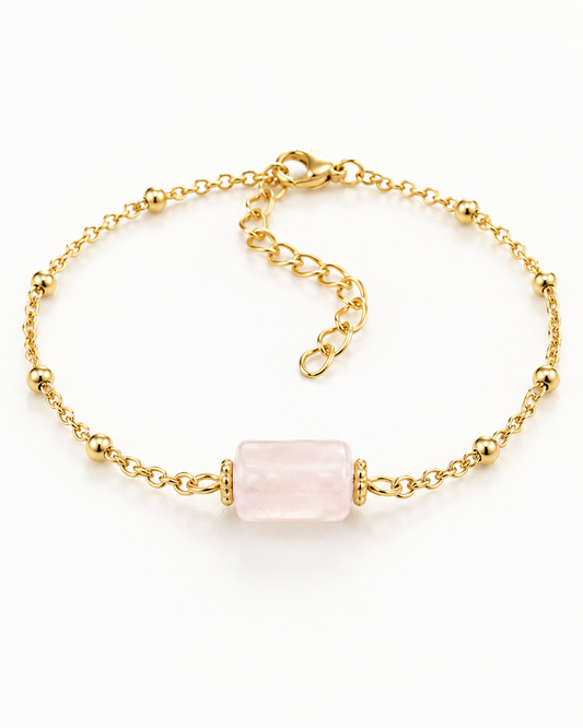 Self Love – Rosenquarz Armband