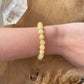 Edelstein Perlenarmband Orangencalcit