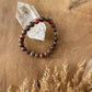 Edelstein Perlenarmband Leoparden Jaspis